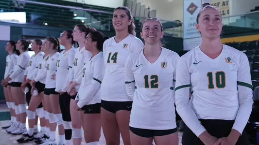 Volleyball Pre Match Lineup