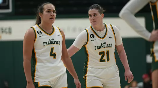 Jessica McDowell-White and Ioanna Krimili Action Shot