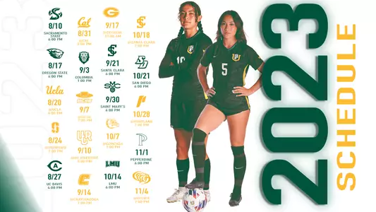 2023 Women's Soccer Schedule