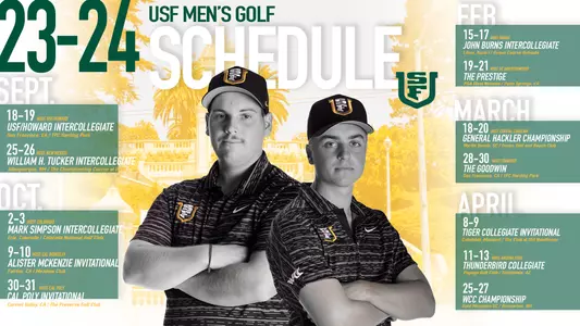 MGOLF Schedule 2023-24