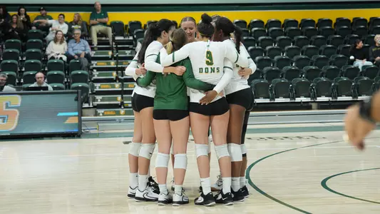 Volleyball huddle