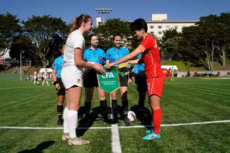 8/10/22: USF WSOC vs Chinese National Team at Negoesco Stadium in San Francisco, CA. Image by Chris M. Leung for USF Dons Athletics