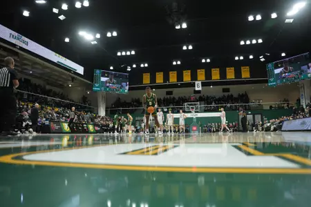 2/23/23: USF MBB vs Portland at War Memorial Gym at the Sobrato Center in San Francisco, CA. Image by Chris M. Leung for USF Dons Athletics