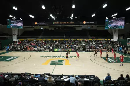 2/4/23: USF WBB vs Gonzaga at War Memorial Gym at the Sobrato Center in San Francisco, CA. Image by Chris M. Leung for USF Dons Athletics