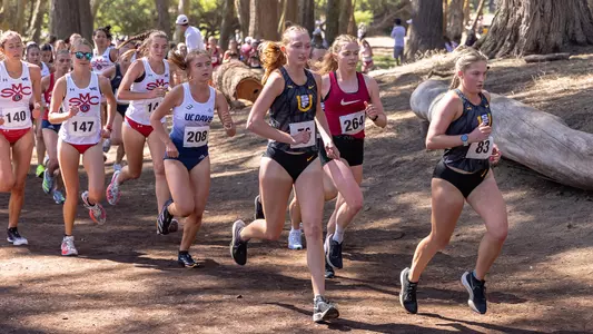 Kennedy Bartee Running at USF Invite 2024