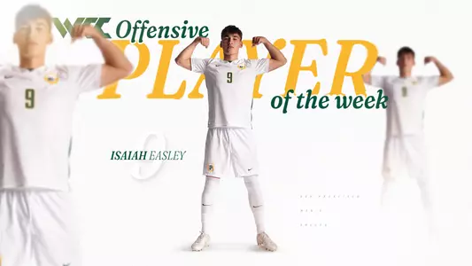 Isaiah Easley WCC Offensive POTW Oct. 14, 2024