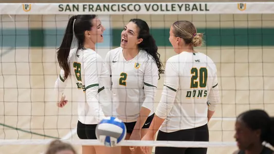 aylen Ayub celebrating vs. LMU