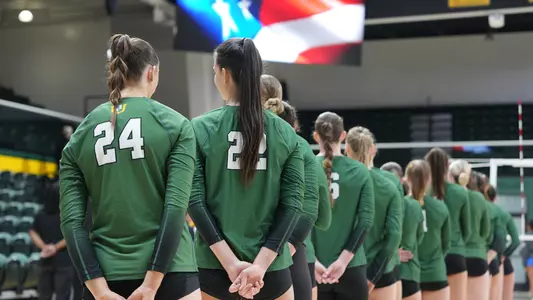 VB lineup vs. Air Force