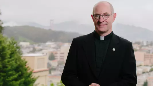 Rev. Paul J. Fitzgerald, S.J. Heashot