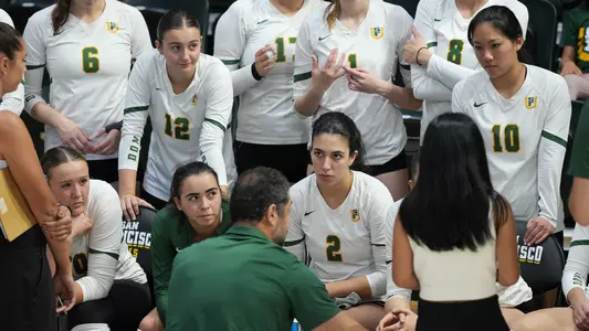 VB timeout huddle vs. LMU