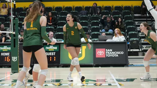 Aylen Ayub celebrating vs. Oregon State