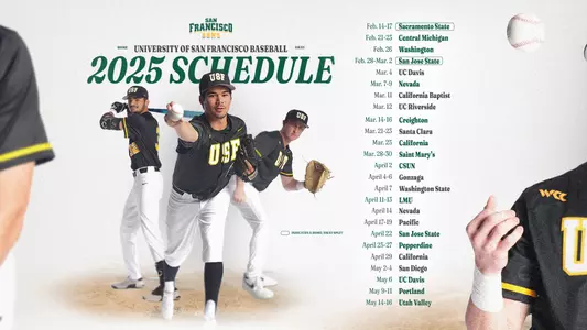 2025 Baseball Schedule Release Graphic