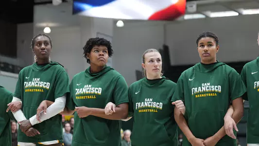 WBB Pregame lineup vs. UCSB