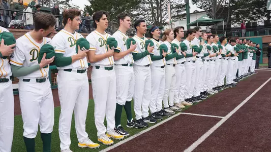 Baseball anthem lineup vs. FDU
