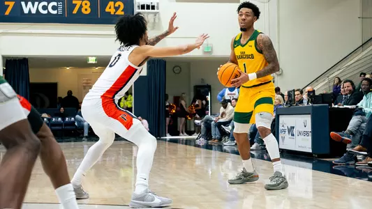 Malik Thomas at Pepperdine Feb. 8, 2024
