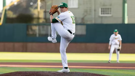 Max Jones pitching vs. Nevada