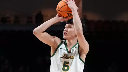 Mike Sharavjamts Shooting vs. Portland WCC Tournament