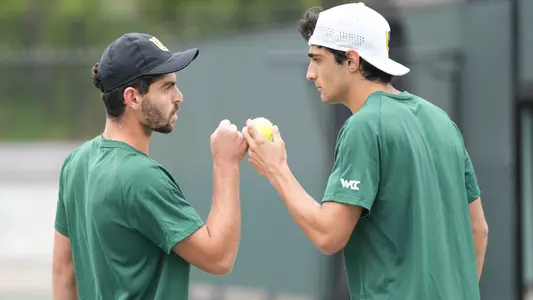 Asaf Friedler + Roman LaFond Fist Bump