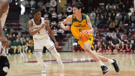 Mike Sharavjamts Drive at Santa Clara