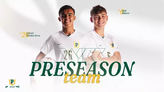 MSOC Gabriel Bracken Serra + Reid Roberts WCC Preseason Team 2024