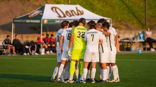 MSOC Pregame Huddle Fall 2024