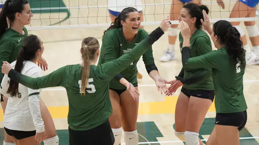 Lindsay Oldendorf celebration vs. Air Force
