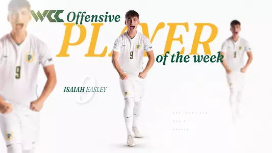 MSOC Isaiah Easley POTW Fall 2024