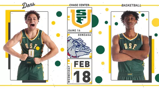 Gonzaga Chase Center Announce Feb. 18, 2026