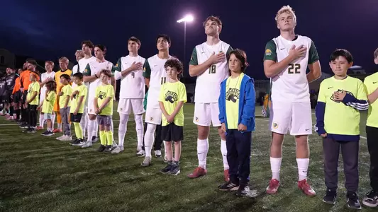MSOC Pregame Huddle vs. Gonzaga October 2025