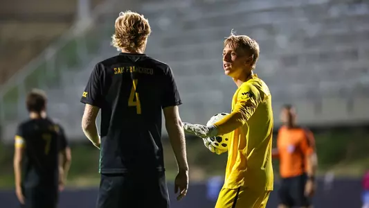 Lucas Jones and Matthew Duggan at San Diego
