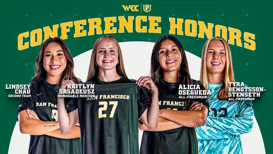 West Coast Conference Women's Soccer All-Conference Honors 2025