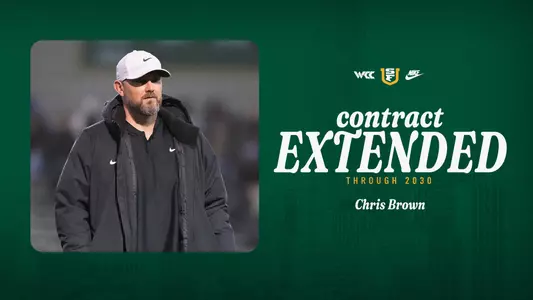 Men's Soccer Chris Brown Contract Extension November 2025