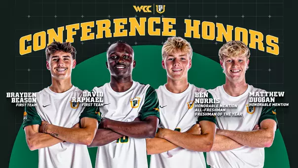 Men's Soccer WCC All-Conference Honors 2025