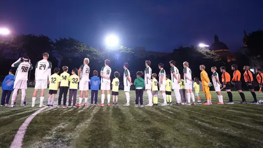 MSOC Pregame Lineup vs. Gonzaga October 2025