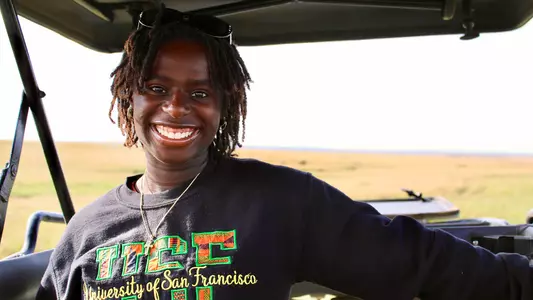 Saffy Selfie in Kenya