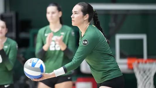 Crystal Galaviz Serving vs. Santa Clara November 2025