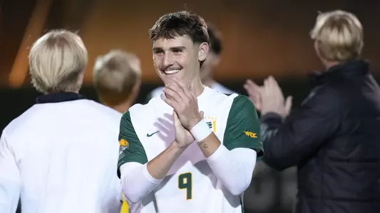 Brayden Beason Smiling Postgame vs. Gonzaga October 2025