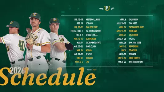 2026 Baseball Schedule Graphic