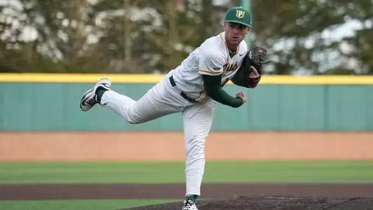 Kolby Calia pitching vs. Sac State