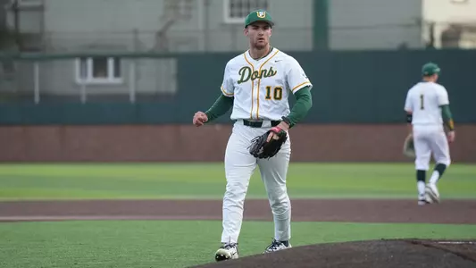 Kolby Calia pitching vs. Sac State