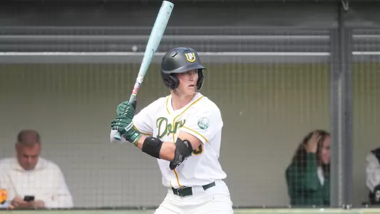 Trevor Harmon batting vs. Saint Mary's