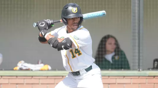 Jordan Lewis batting vs. SMC