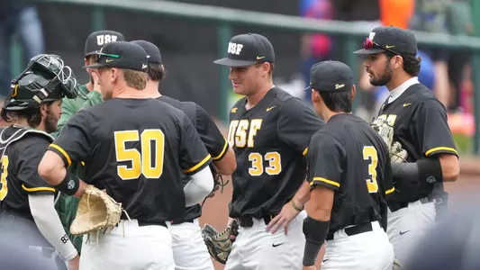 Baseball mound visit vs. Pepperdine