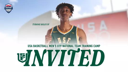 MBB Tyrone Riley IV USA Basketball Men's U19 National Team Training Camp Invitation