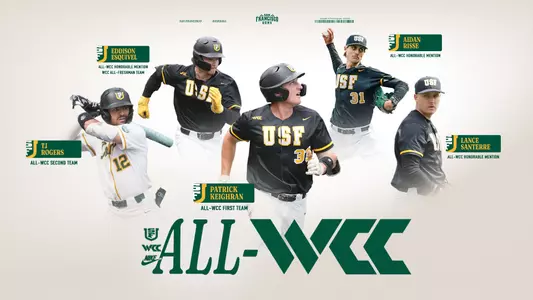 2025 Baseball WCC All-Conference Graphic