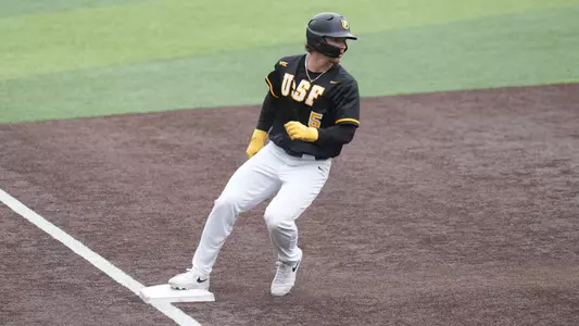 Eddison Esquivel at third base vs. Pepperdine
