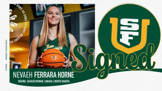 Nevaeh Ferrera Horne WBB Signee Graphic