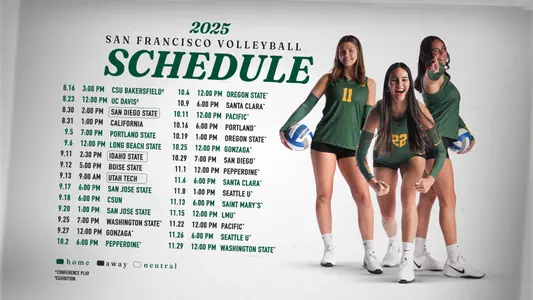 2025 VB Schedule Release Graphic