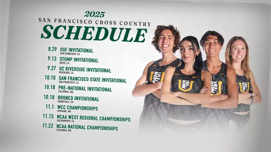 2025 XC Schedule Graphic