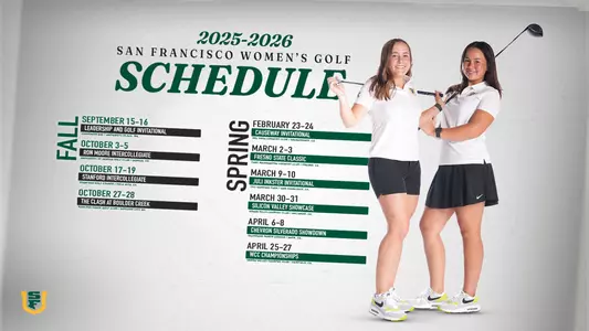 2025-26 WGOLF Schedule Release Graphic